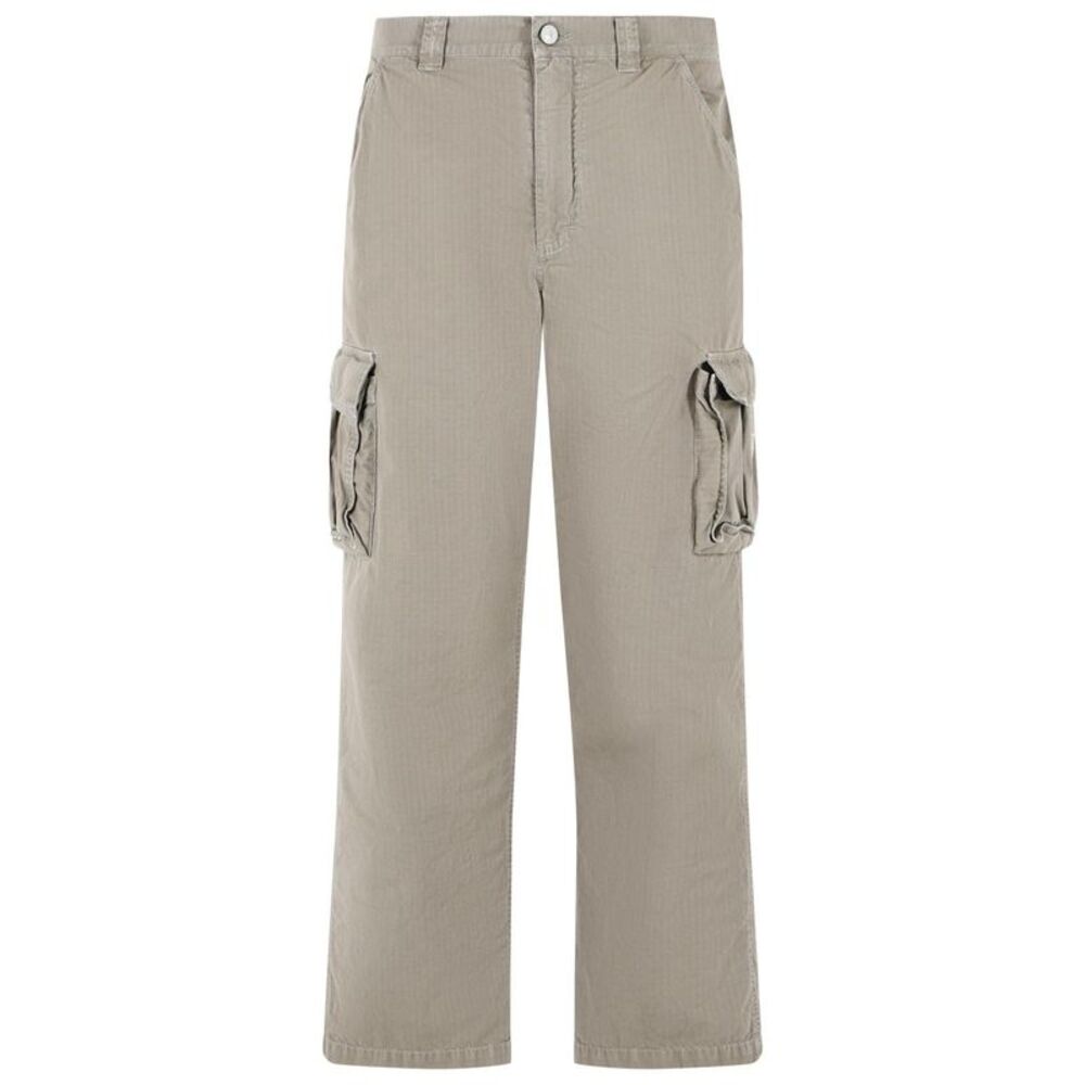 Erl Beige Cotton Cargo Pants Men